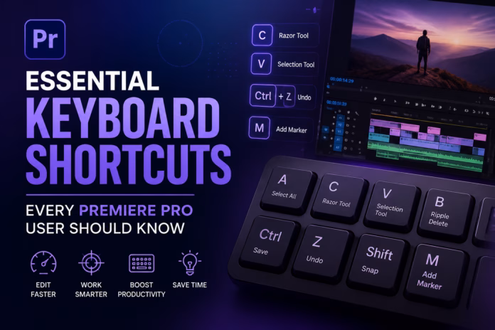 Premiere Pro shortcuts